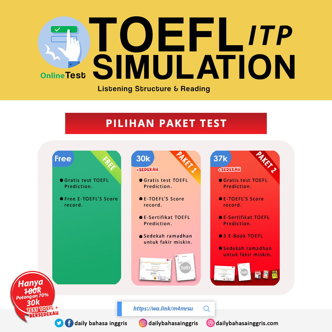 free toefl simulation