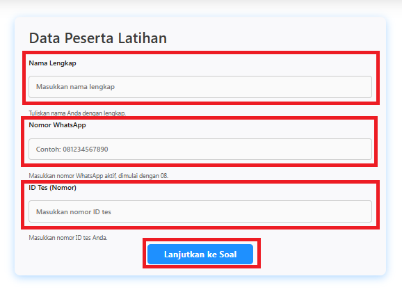 Halaman cek toefl