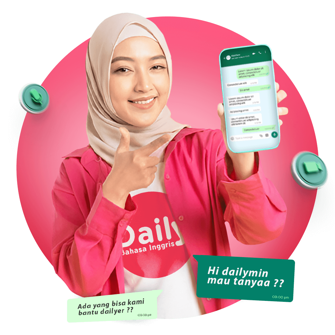 Admin Daily Bahasa Inggris