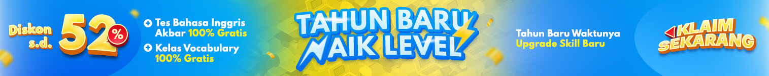 Daily Bahasa Inggris Promo